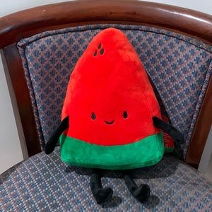 📌NWT SOLD OUT Art Box Cotton Food Plush Mocci Watermelon